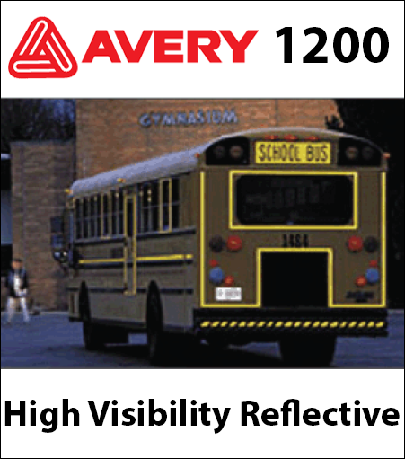 Avery 1200 A7 High Visibility Reflective Vinyl