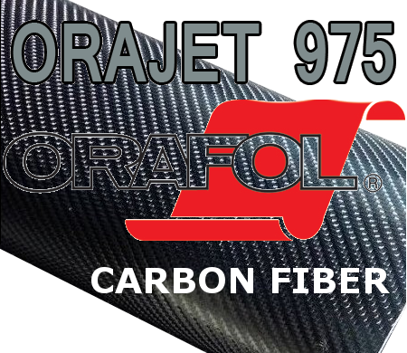 Oracal / Orajet / Orafol® 975 Carbon Fiber Cast (By the Yard)