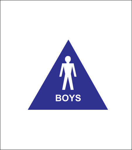 12" Boys Sign