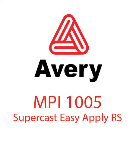 Avery© MPI 1105 Supercast Easy Apply RS™