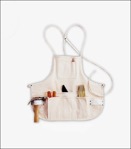 12-Pocket Canvas Bib Apron