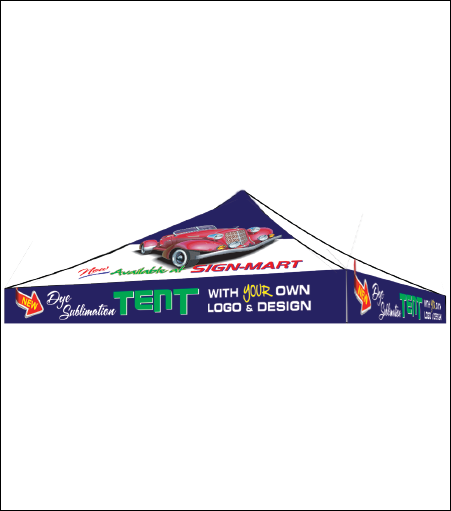 Custom Printed Tent (Canopy Only)