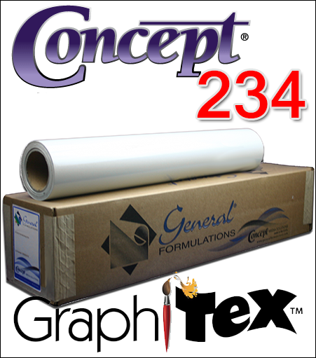 General Formulations® 234 "GraphiTex"™ Fabric Wall Film