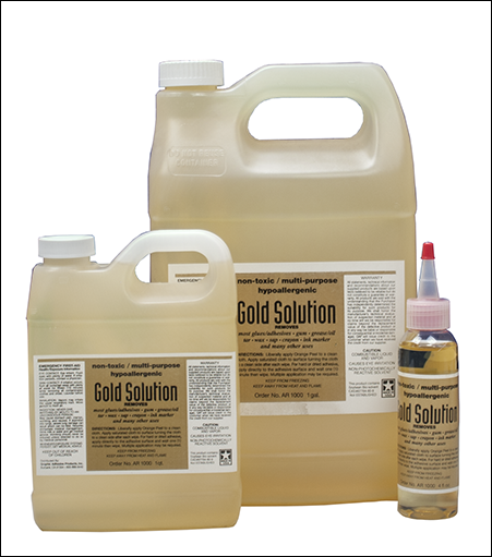 Gold Solution Adhesive Remover