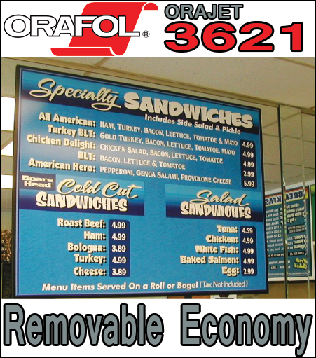 Orafol / Oracal Orajet® 3621 Economy Film