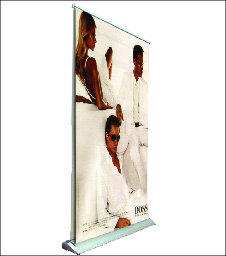 Orion Double Faced Retractable Banner Stand