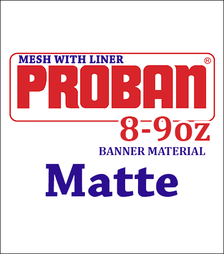 ProBan® Mesh with Liner Banner Material