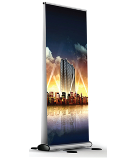 Sierra Outdoor Retractor Banner Stand