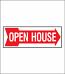 Open House Sign