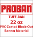 ProBan® Tuff-Ban Banner Media