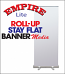 Empire Lite Roll-Up Stay Flat Banner Media