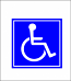 Handicap Sticker