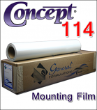 General Formulations® 114 Clear Glass Mounting Film