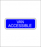 Van Accessible Regulatory Sign
