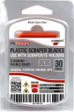 ScrapeRite&trade; Double Edge Plastic Razor Blades 30 Pack