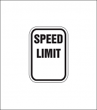 "Speed Limit ___" Regulatory Sign