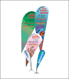 Teardrop Wind Banners