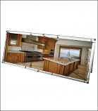 Outdoor Aluminum A Frame Display