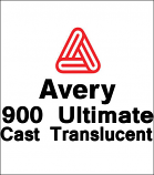 Avery 900 Ultimate Cast Translucent Vinyl