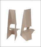Chipboard Easels (Double Wing)